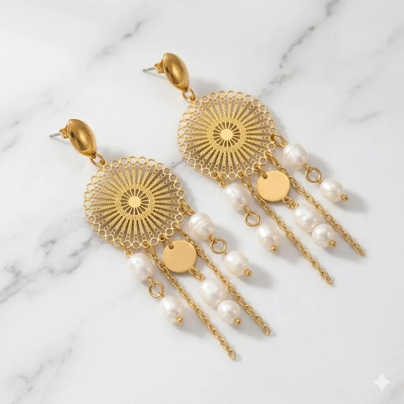 Boucles d’oreilles — Attrape-rêve