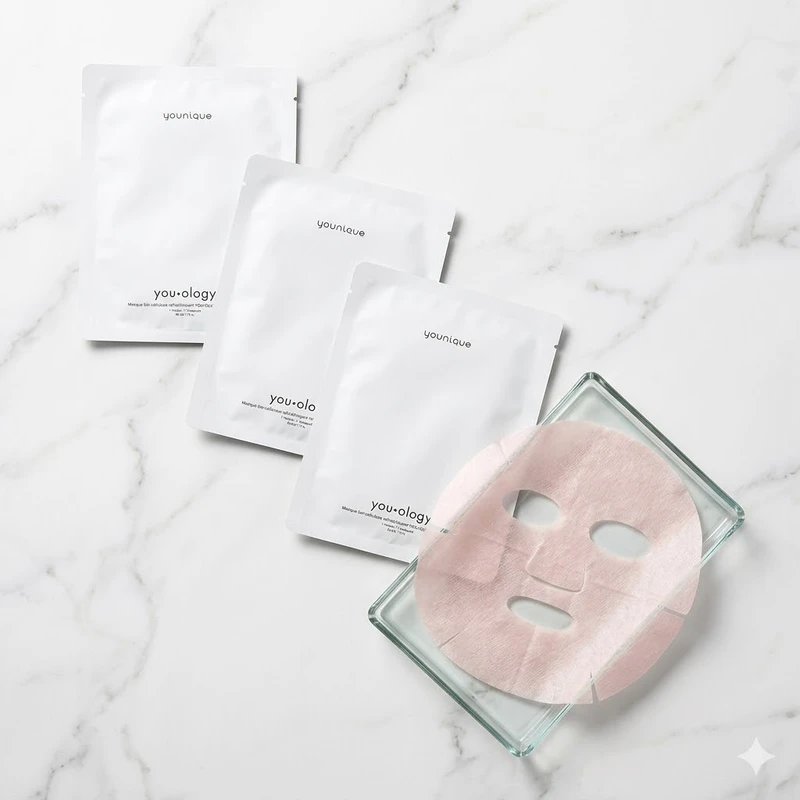 Masque bio-cellulose rafraîchissant YOU•OLOGY - 4 masques